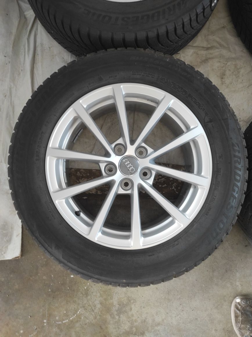 37 Koła Felgi aluminiowe AUDI R 17 5x112 Bridgestone 225/60/17