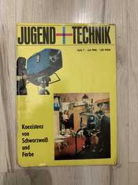 Gazeta miesięcznik NRD DDR Jugend Technik antyk vintage 1966