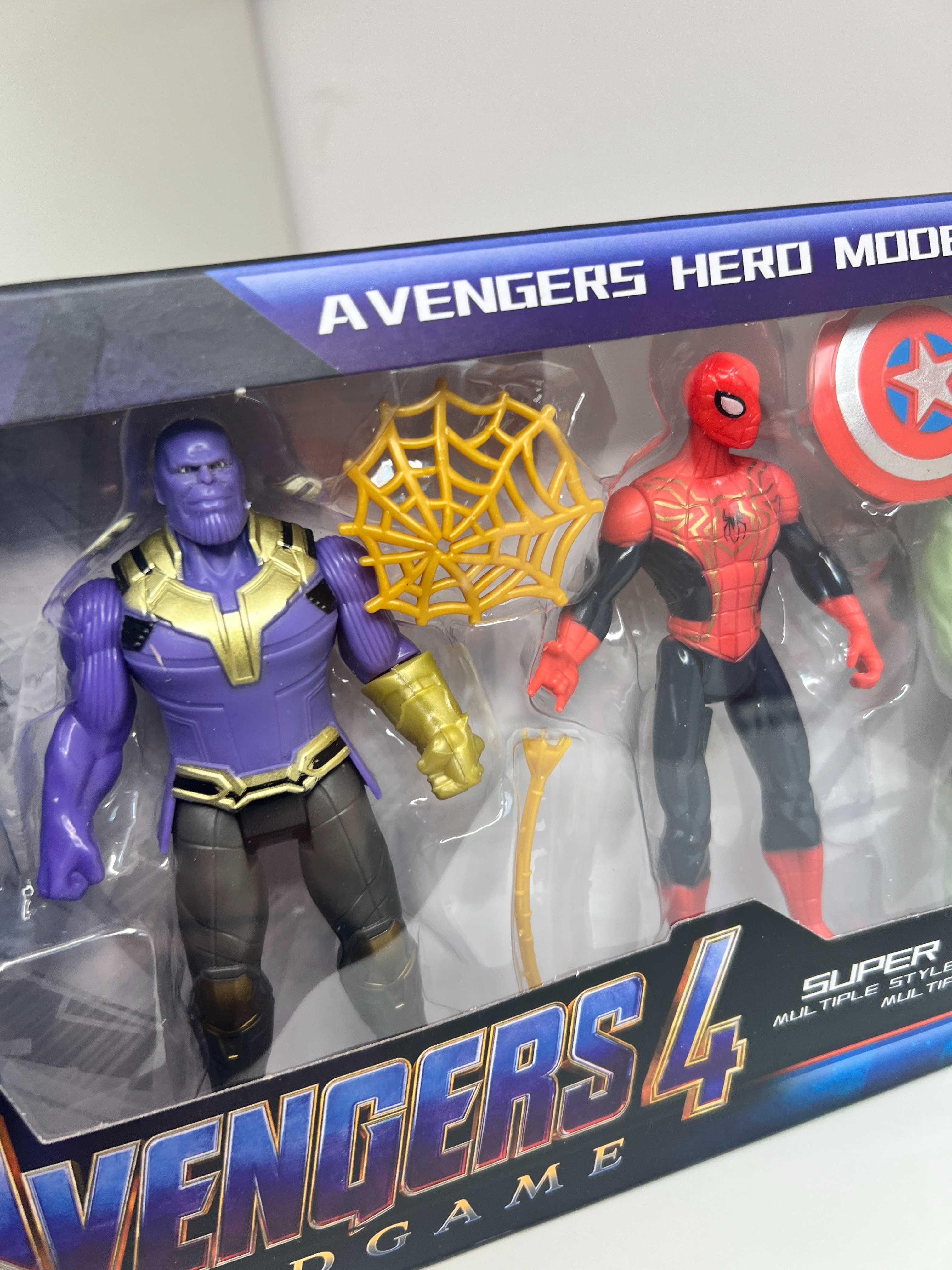 Figurki Avengers Marvell Hulk Thanos Spiderman IronMan Ameryka Capitan