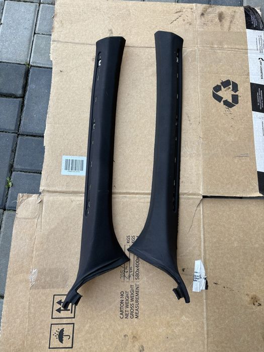 Czarne słupki A m pakiet bmw e46 sedan touring