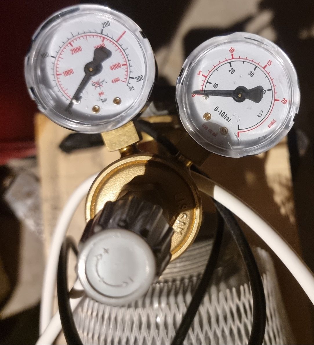 Butla co2 z reduktorem do akwarium