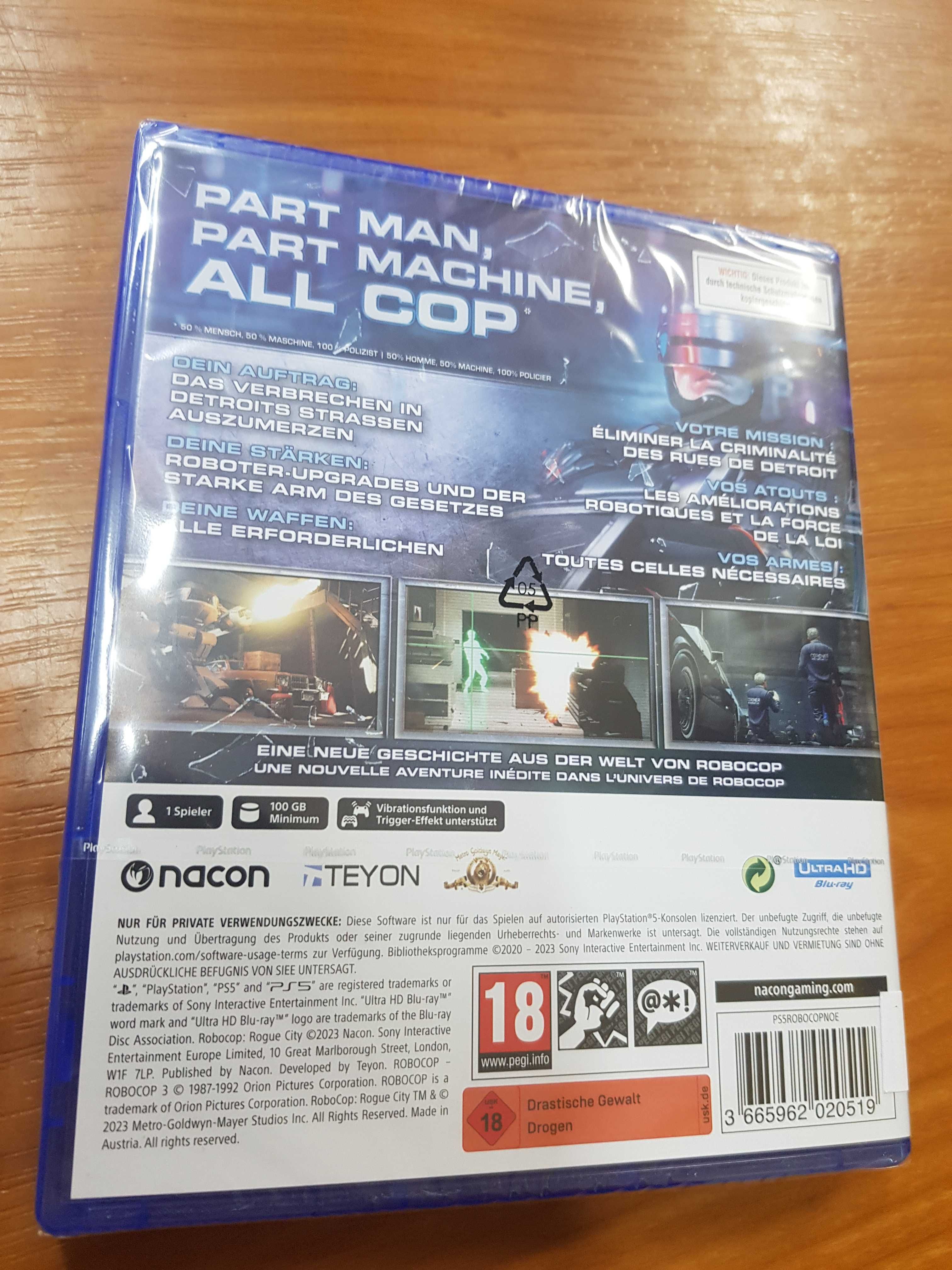 Robocop Rouge City PS5 (Nowa) Sklep Iława
