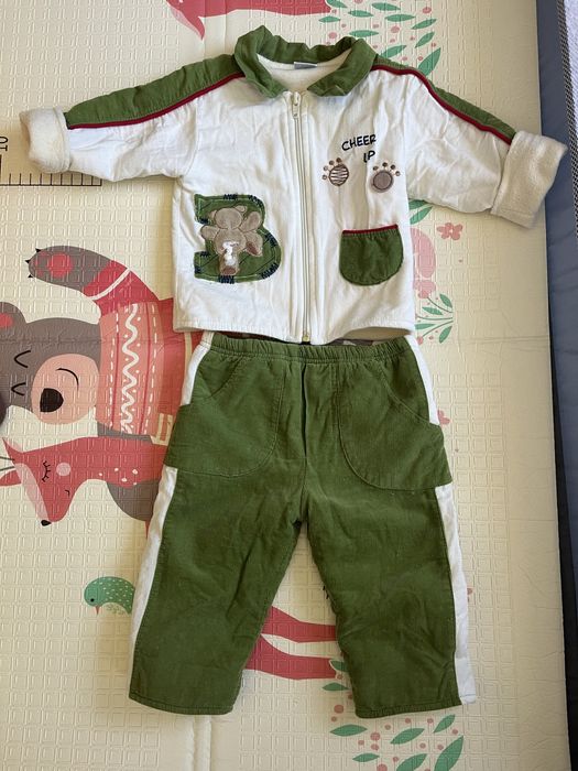 Теплий дитячий костюм на флісі