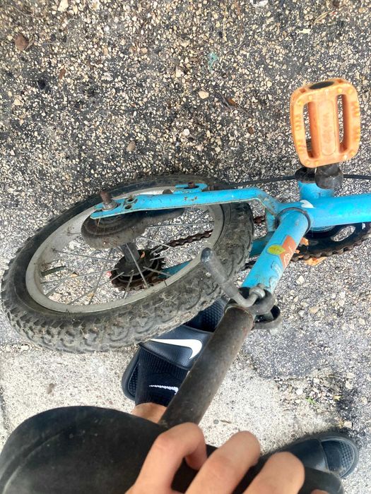 Bicicleta juvenil para peças