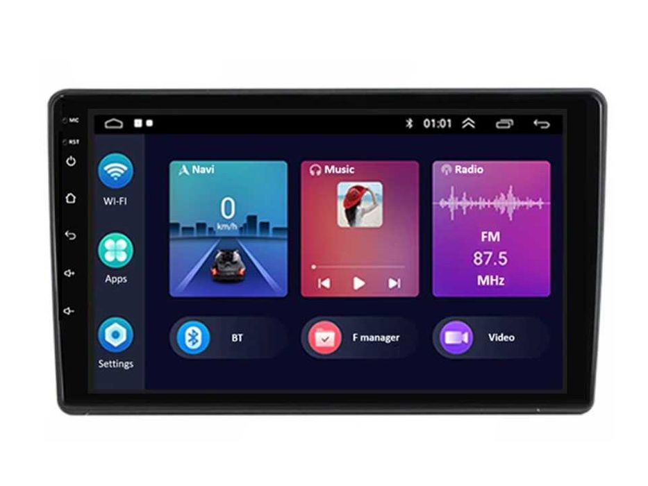 Radio samochodowe Android Volkswagen Passat B5B6 (9" black) 2004.-2010