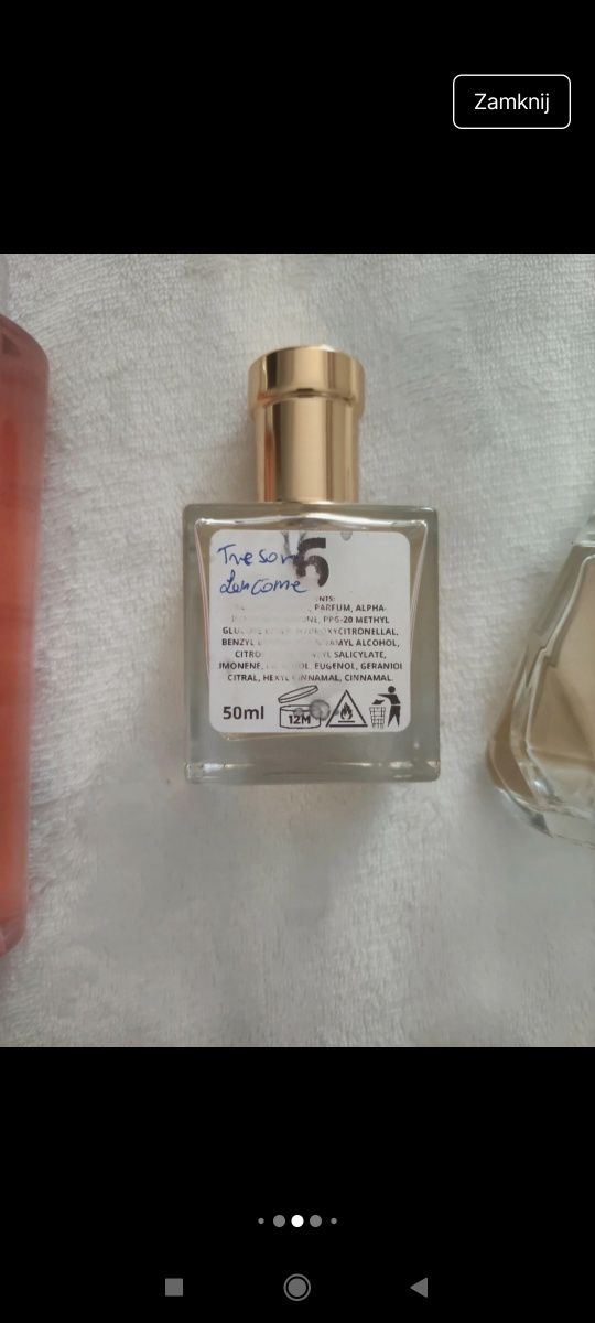 Zestaw perfum i mgiełek kobiecych