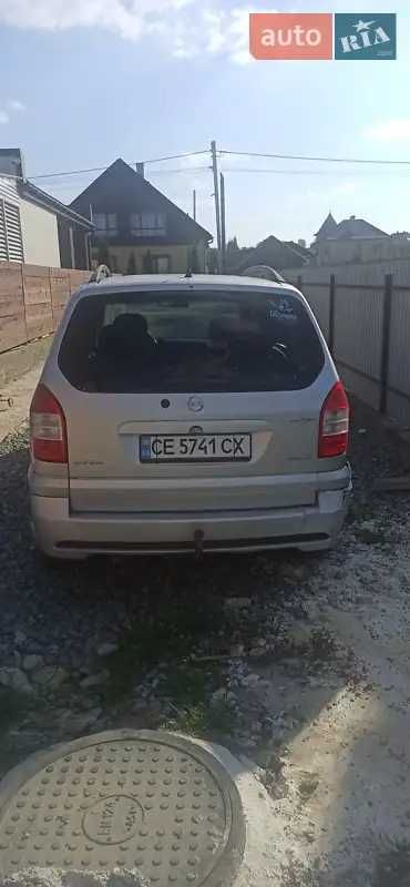 Opel Zafira 2003, не на ходу.
