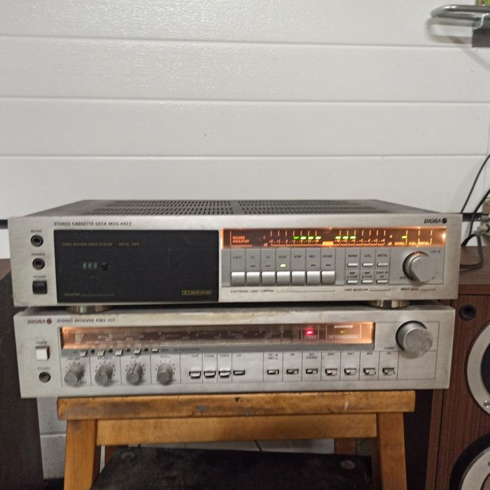 Diora zestaw AWS 307 + kaseciak szuflada Deck MDS4422 + deckCD gratis