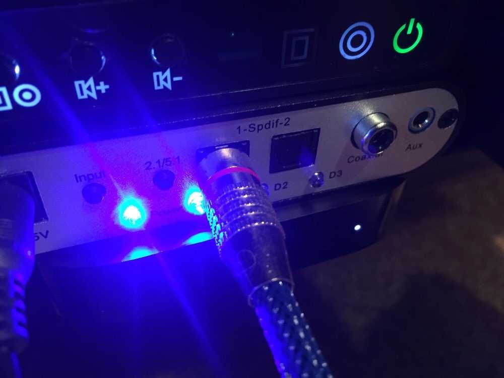 Цифро аналоговый SPDIF Toslink ЦАП Аудио декодер звука конвертер 5.1