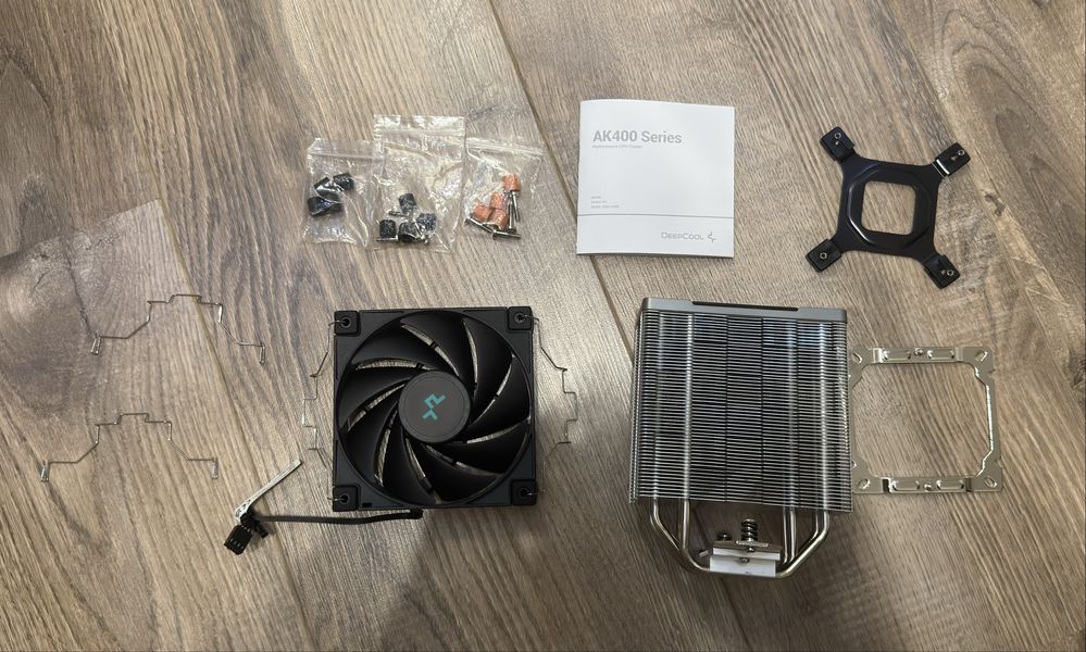 Кулер Deepcool AK400 4 теплотрубки