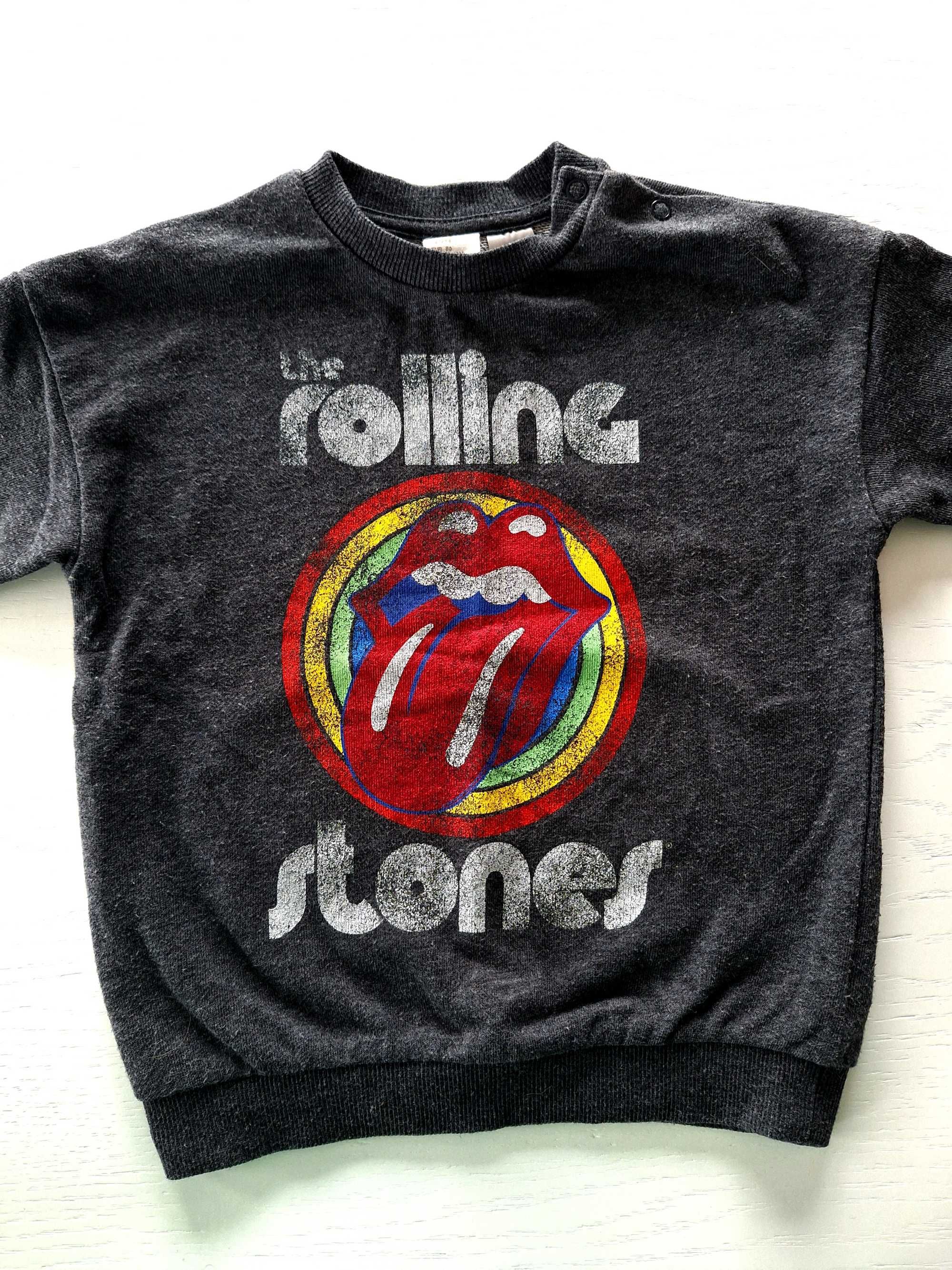 Bluza H&M The Rolling Stones r.86, 12-18