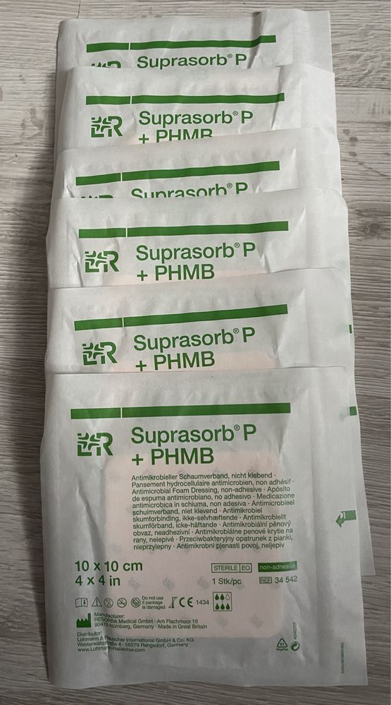 Opatrunek Suprasorb P Adhesive - 6 szt.