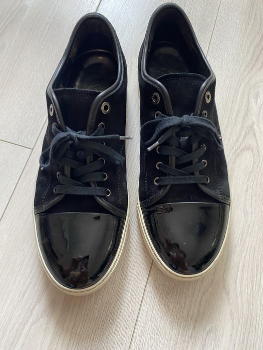 Lanvin чоловічи кеди з натуральної замші(оригінал)