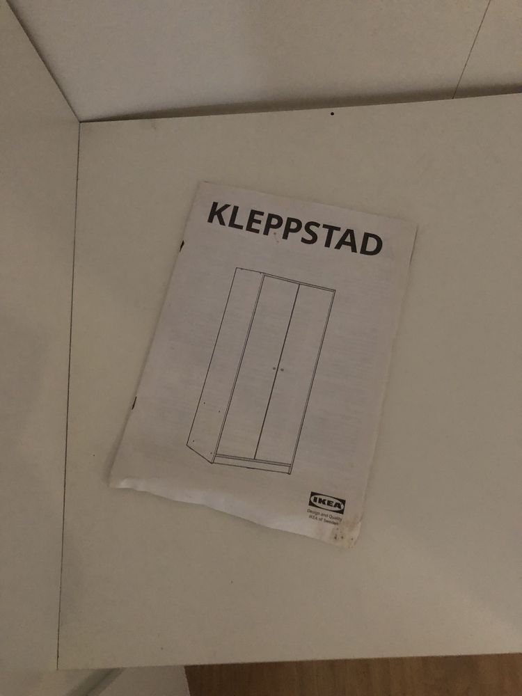 Ikea kleppstad 2 portes