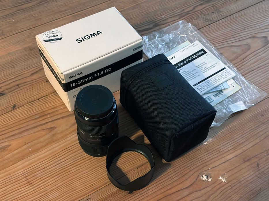 SIGMA 18-35mm F1.8 DC HSM - Para CANON EF