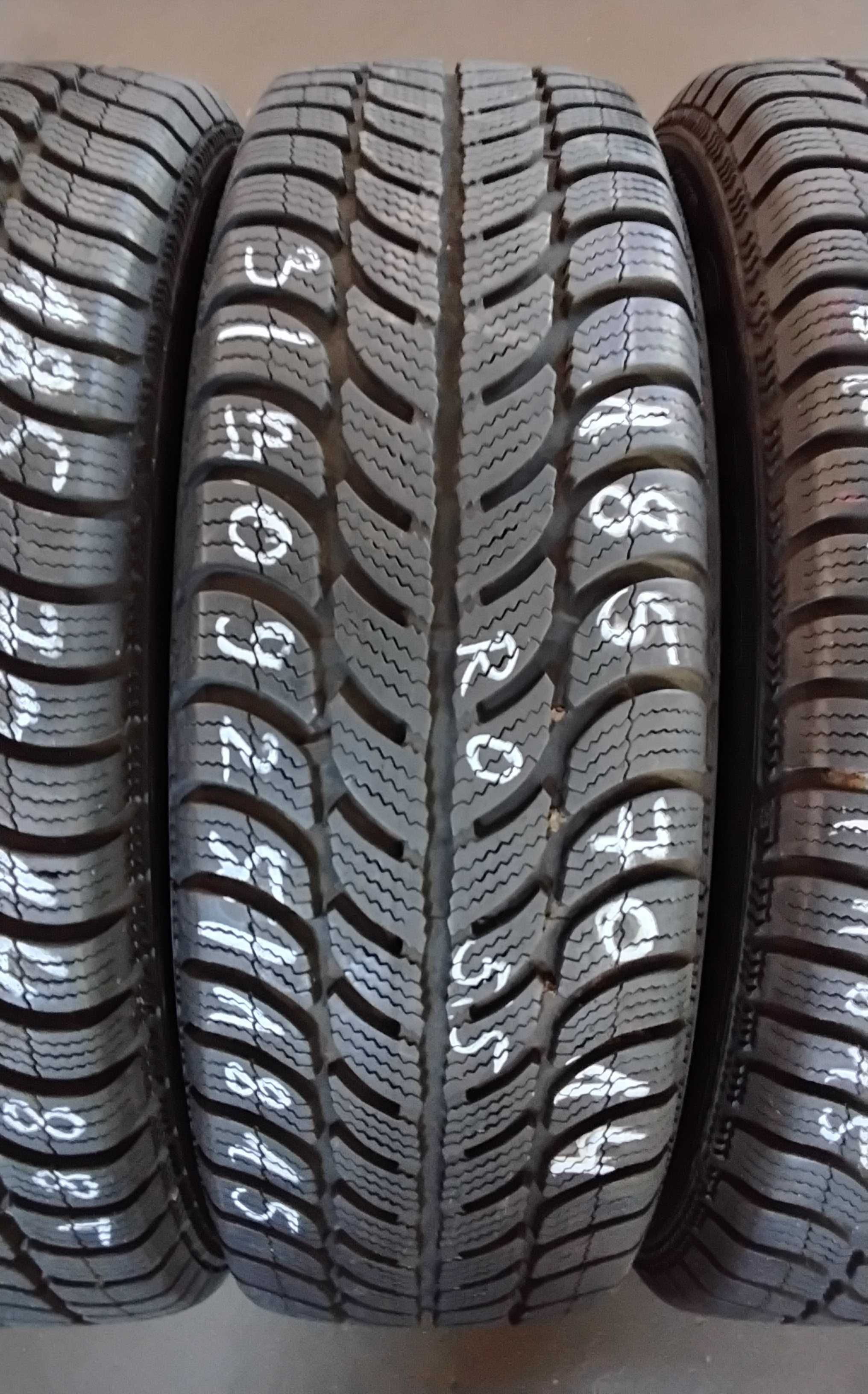 4szt opony zimowe używane 185/70R14 Sava Eskimo S3+ W-wa