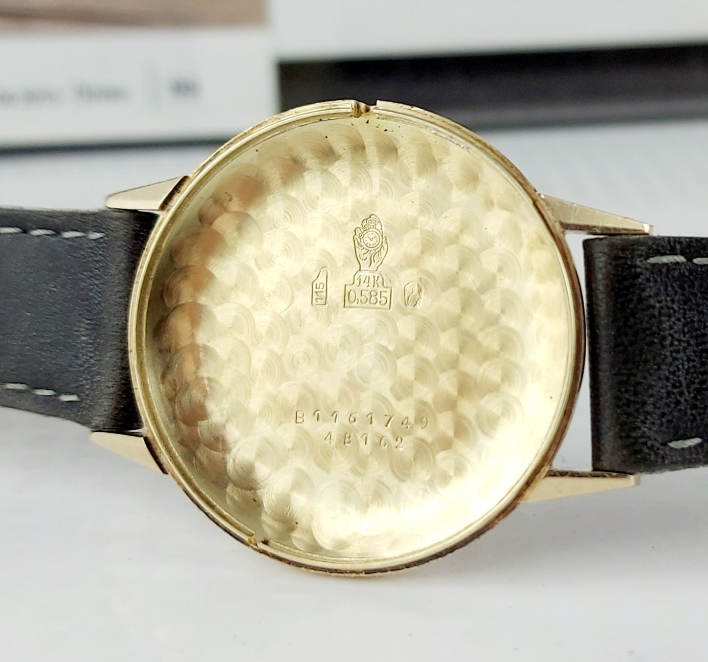 Zegarek meski Movado Zenith Złoty 14k cal.125 lata 50te VINTAGE