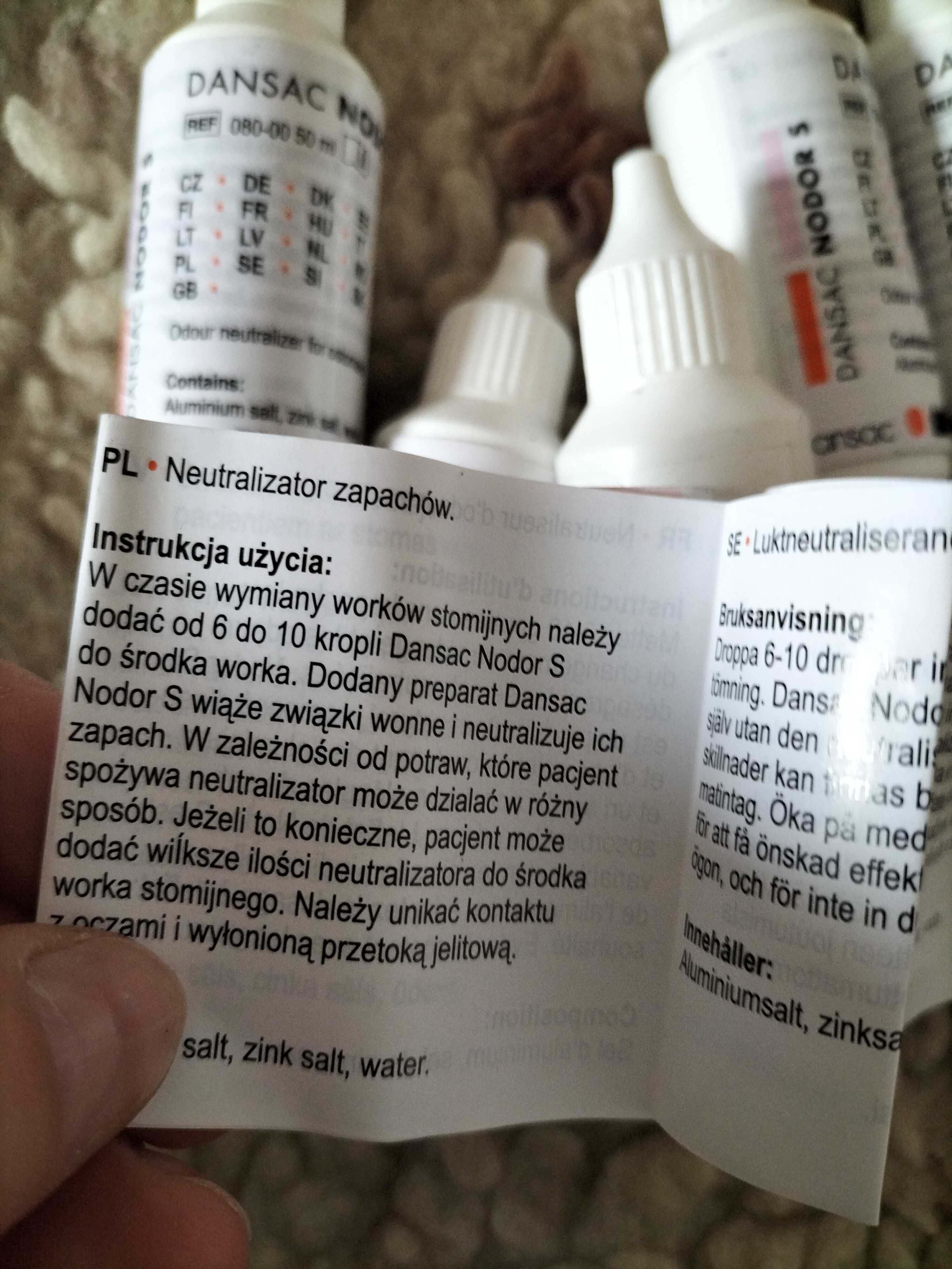 Neutralizator zapachow DANSAC 50 ml