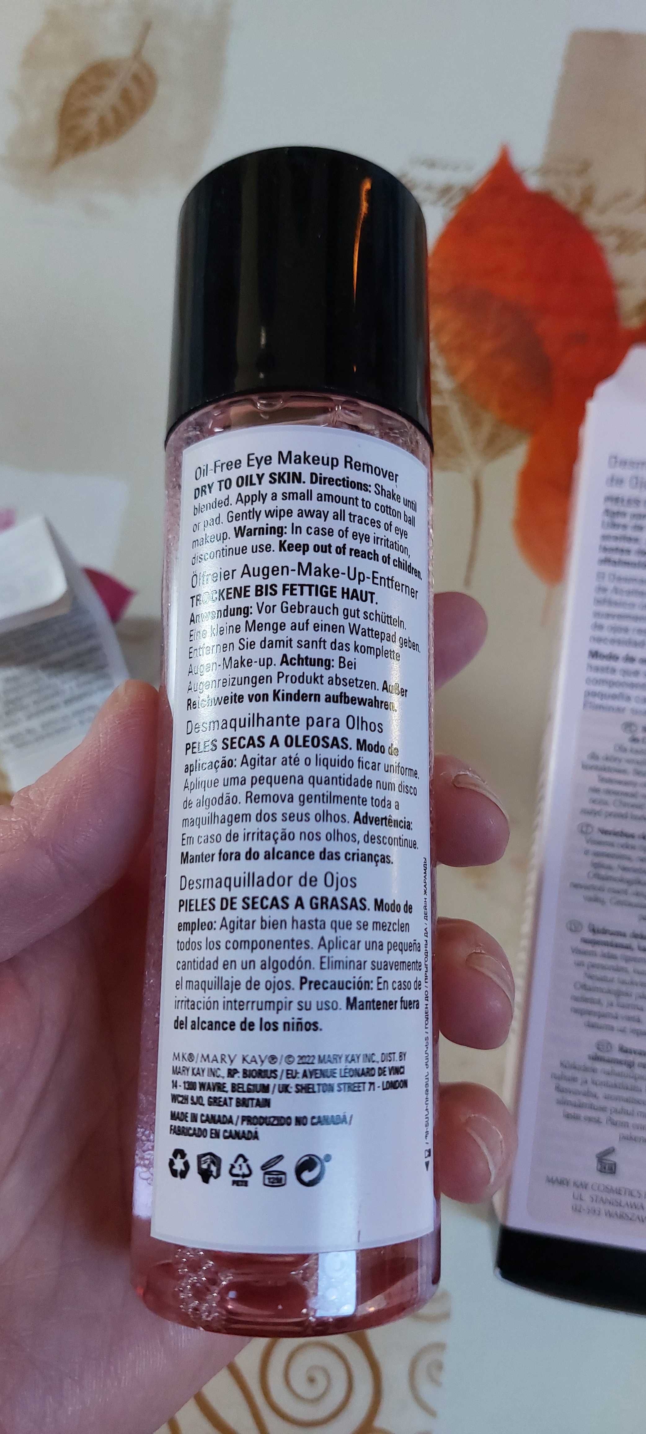 Mary Kay Beztłuszczowy Płyn do Demakijażu Oczu
