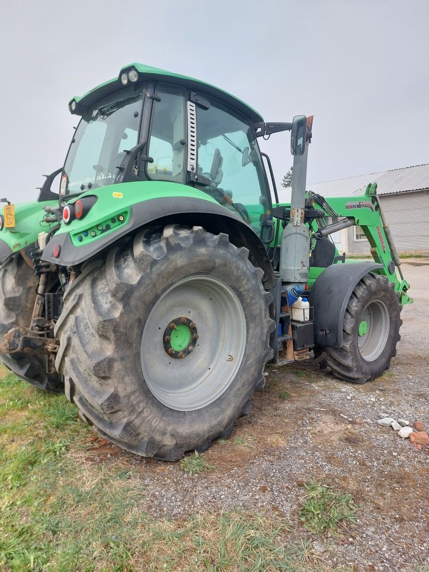 Deutz fahr Agrotron ttv 6180 tuz wom ładowacz stoll fz 60.1