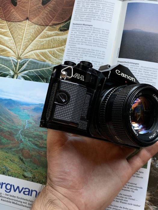 Canon A-1 with Canon nFD 50mm f1.4