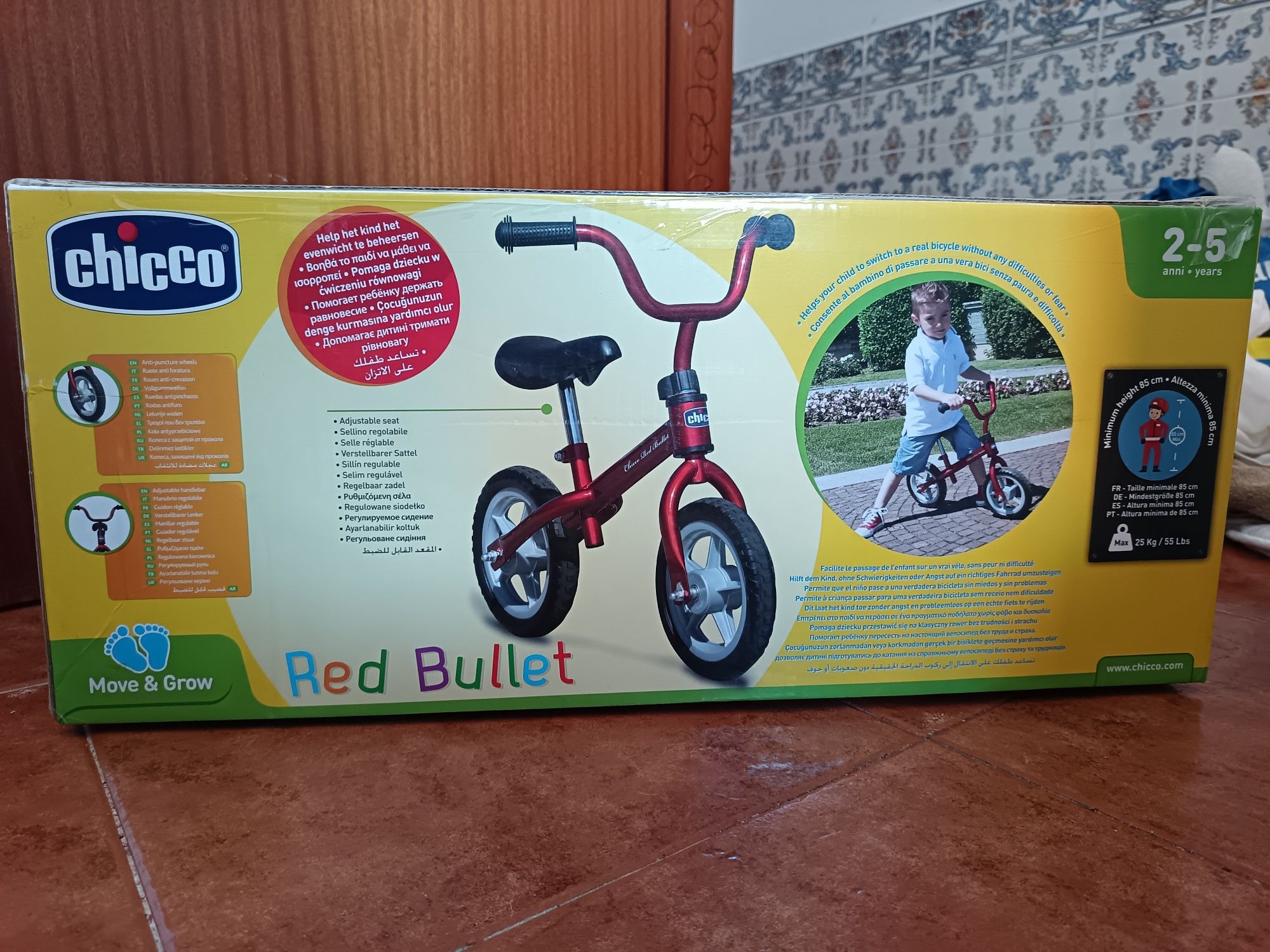 Bicicleta sem Pedais - NOVO
