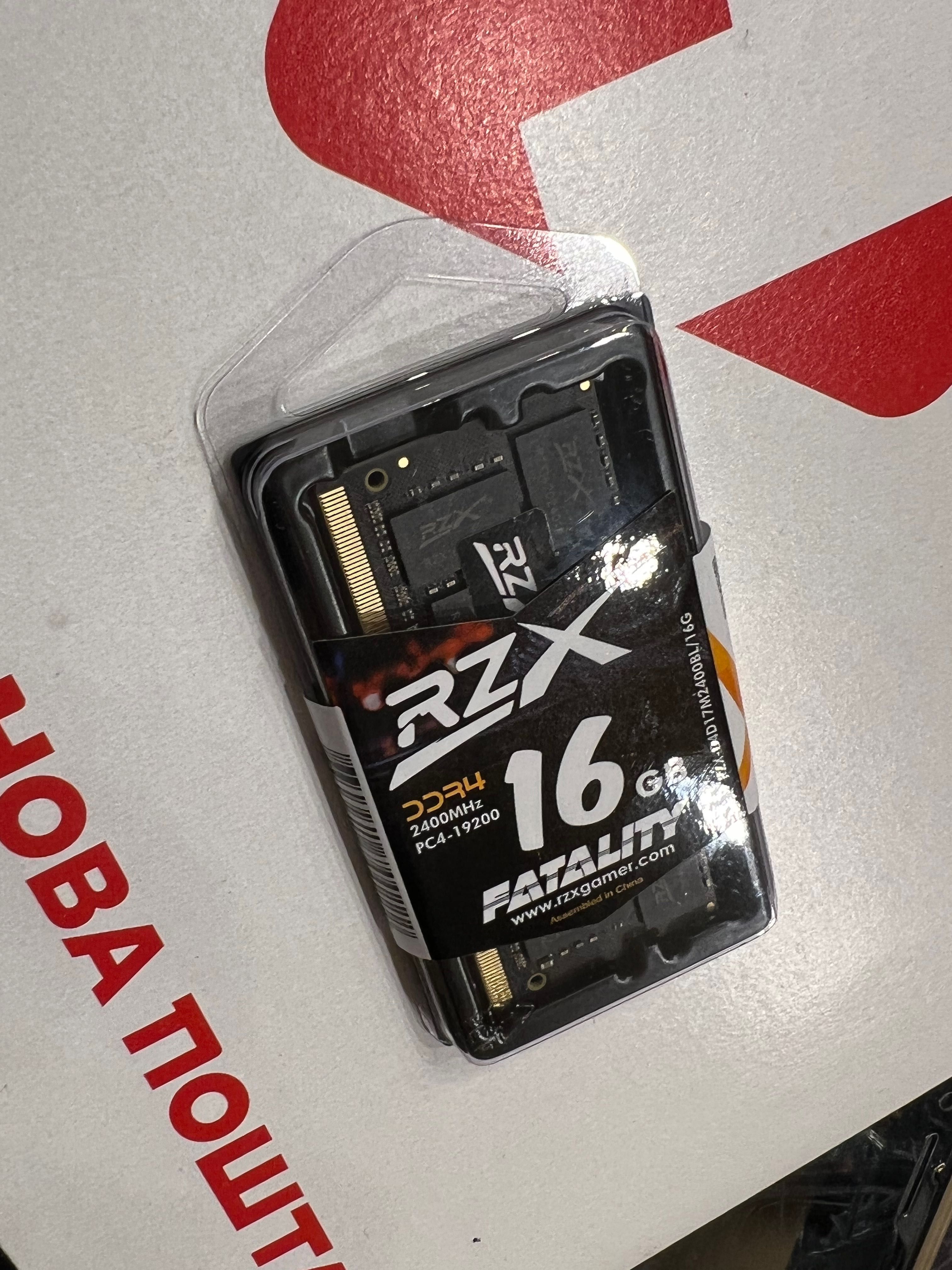 DDR4 16Gb 2400MHz RZX Нова