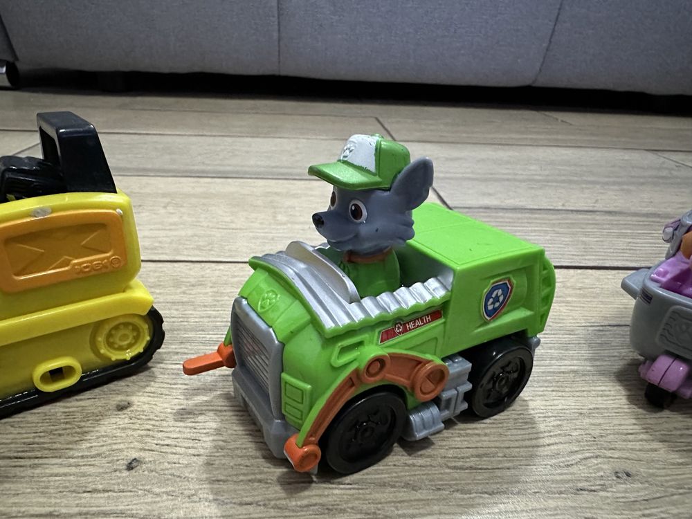 Paw patrol zestaw autek psi patrol