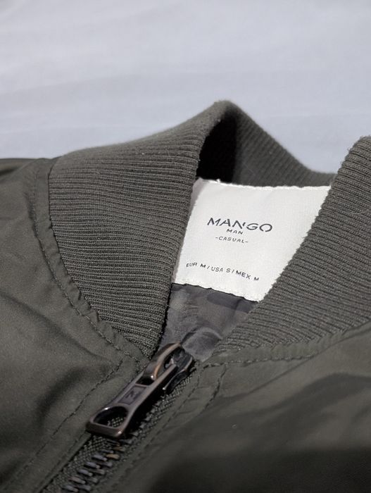 Чоловічий дутий бомбер MA-1