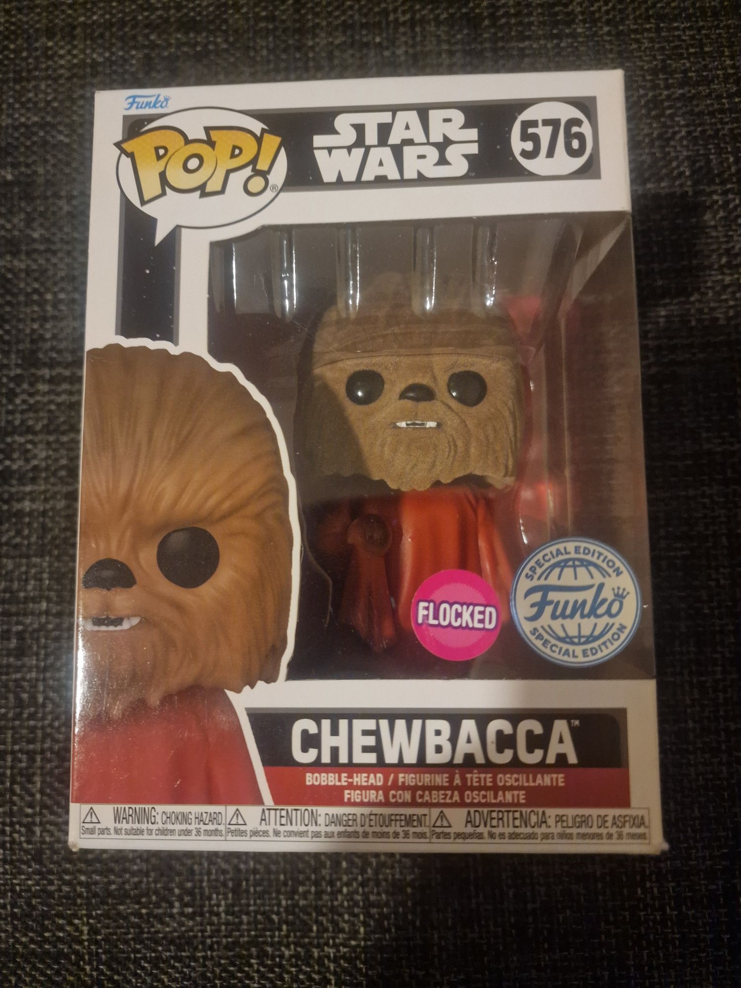 Figurka Funko POP Star Wars Chewbacca Flocked 576 Special Edition