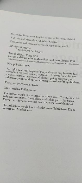 Intermediate Language Pracice podręcznik