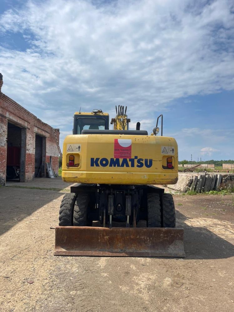 Колісний екскаватор Komatsu PW160