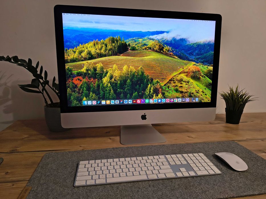 iMac Retina 5K, 27" Late 2015, i7 4GHz, 16GB, SSD 1TB + Klawiatura Num