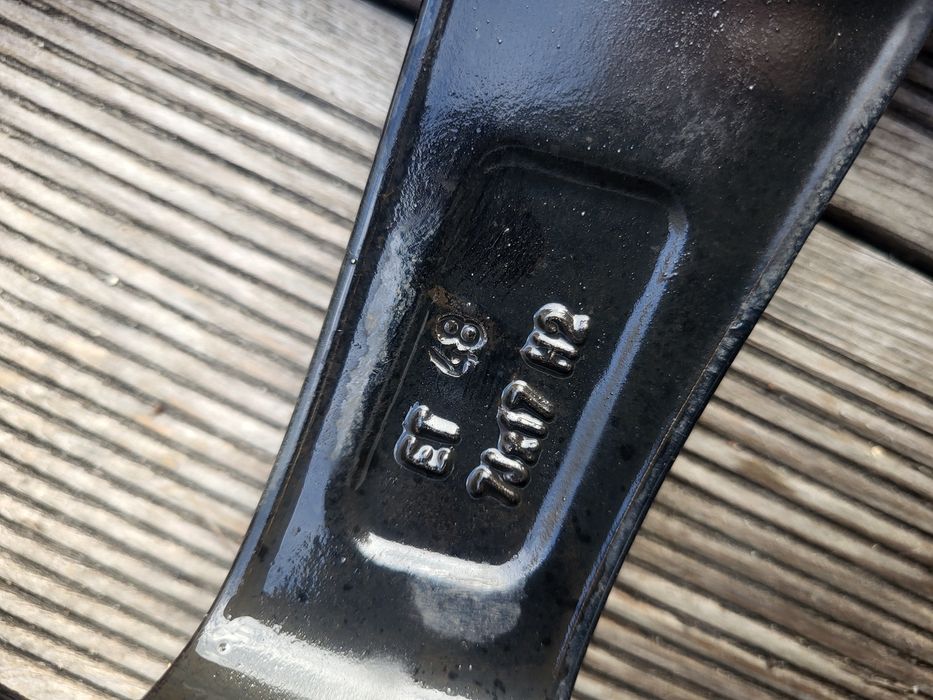 Alufelgi,  Felgi 5x108 17 cali Europe.  Ford ,Peugeot,Volvo itp Czarne
