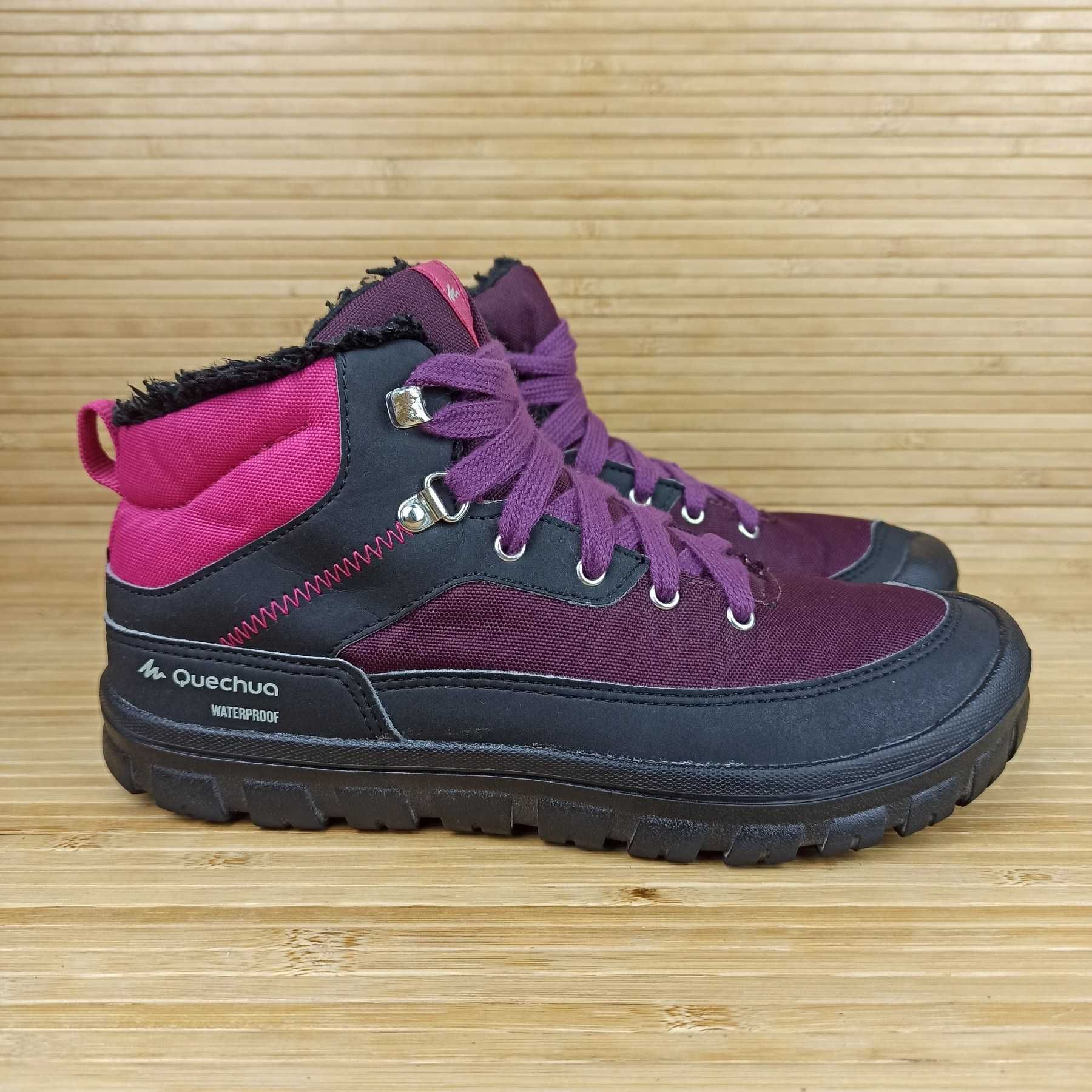 Зимові черевики Quechua ARP 100 Warm Розмір 35 (22,5 см.)