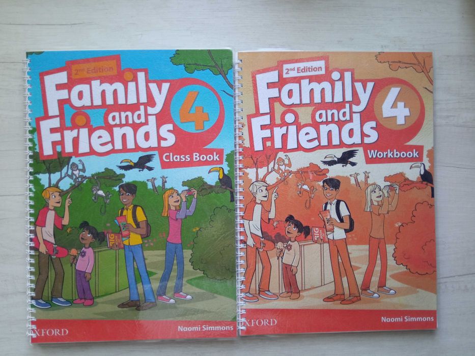 Family&Friends 4 комплект підручник+зошит новий