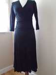 Vestido estilo retro vintage preto