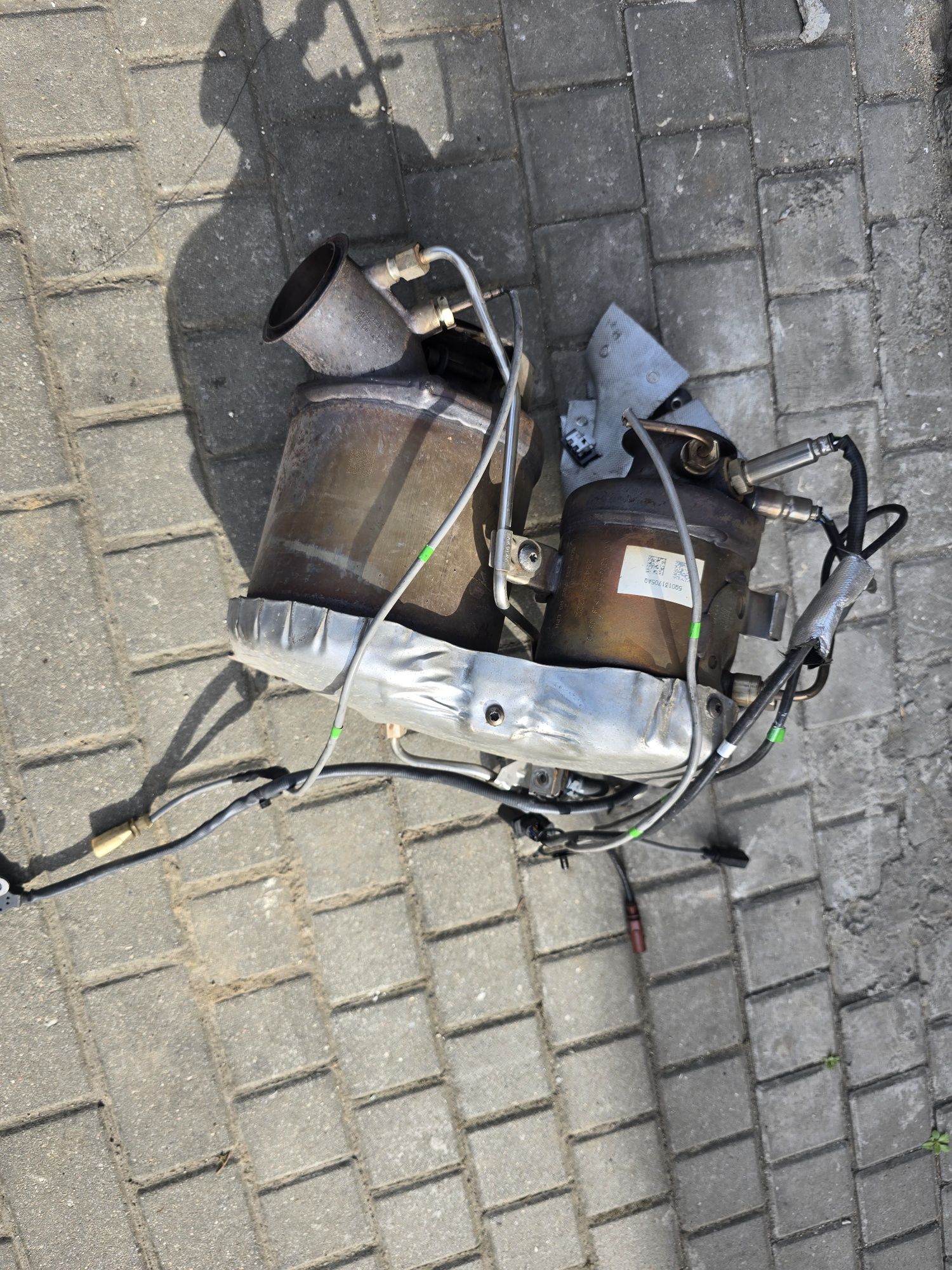Katalizator dpf filtr cząstek stałych 2.0 tdi crl crb dfg dfc dfs