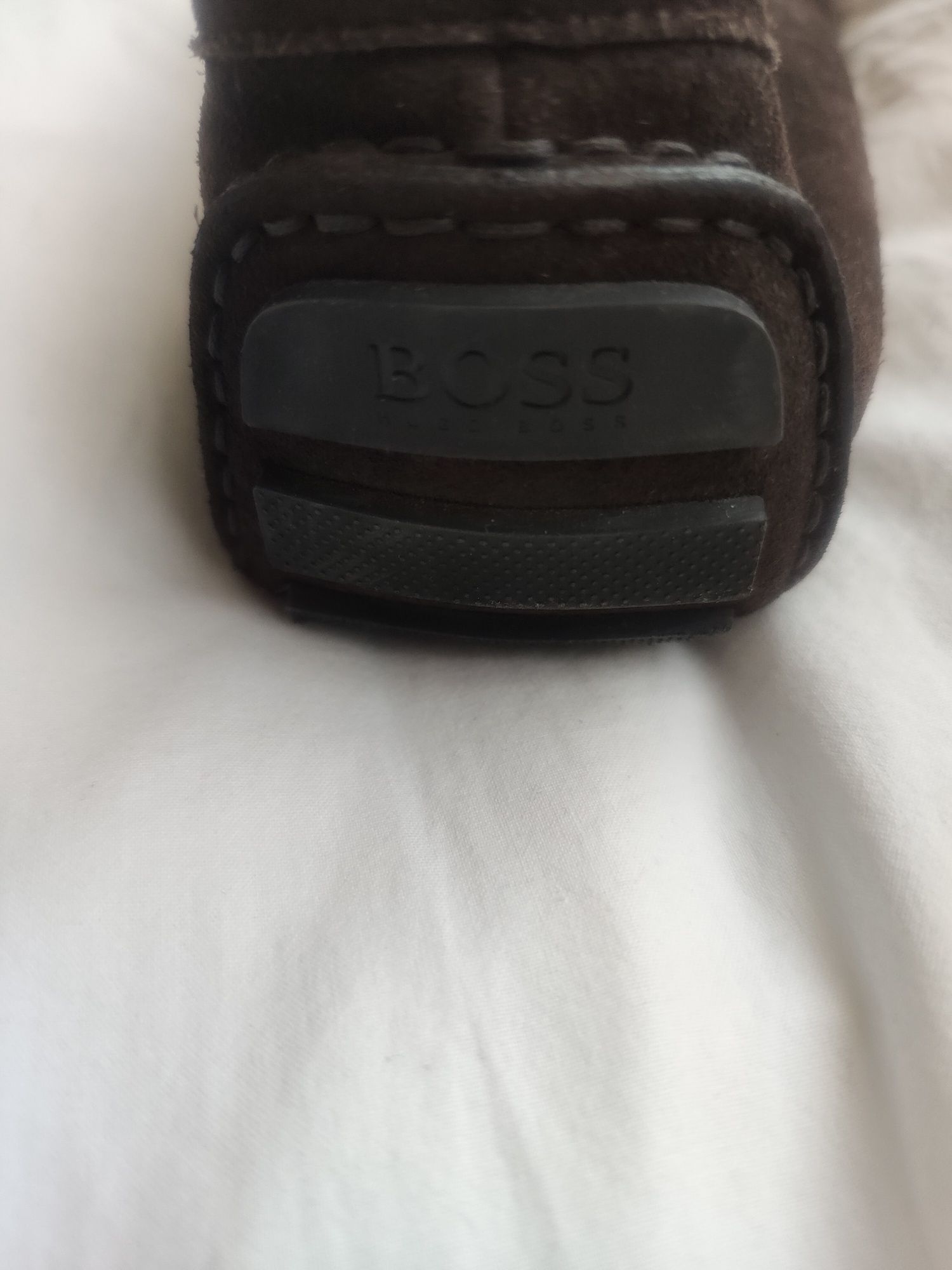 Mokasyny Hugo Boss brązowe 455