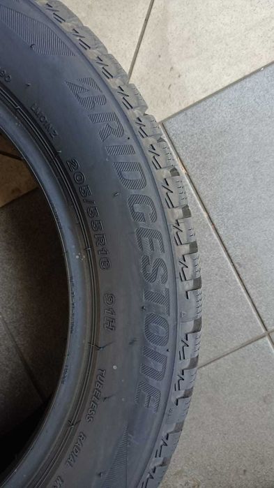 4x 205/55R16 BRIDGESTONE BLIZZAK LM001 EVO bieżnik 7,32 mm zima 2018