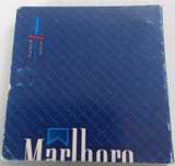 Kolekcjonerskie zapałki MARLBORO FROST BLUE wydzierane książeczkowe