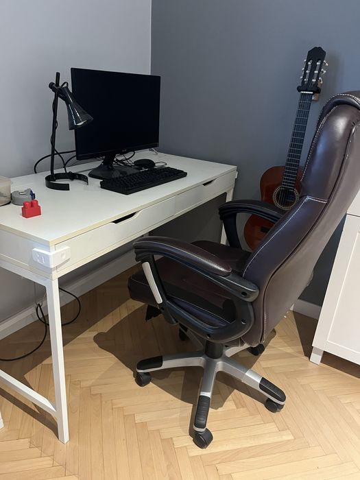 Biurko Alex Ikea Białe