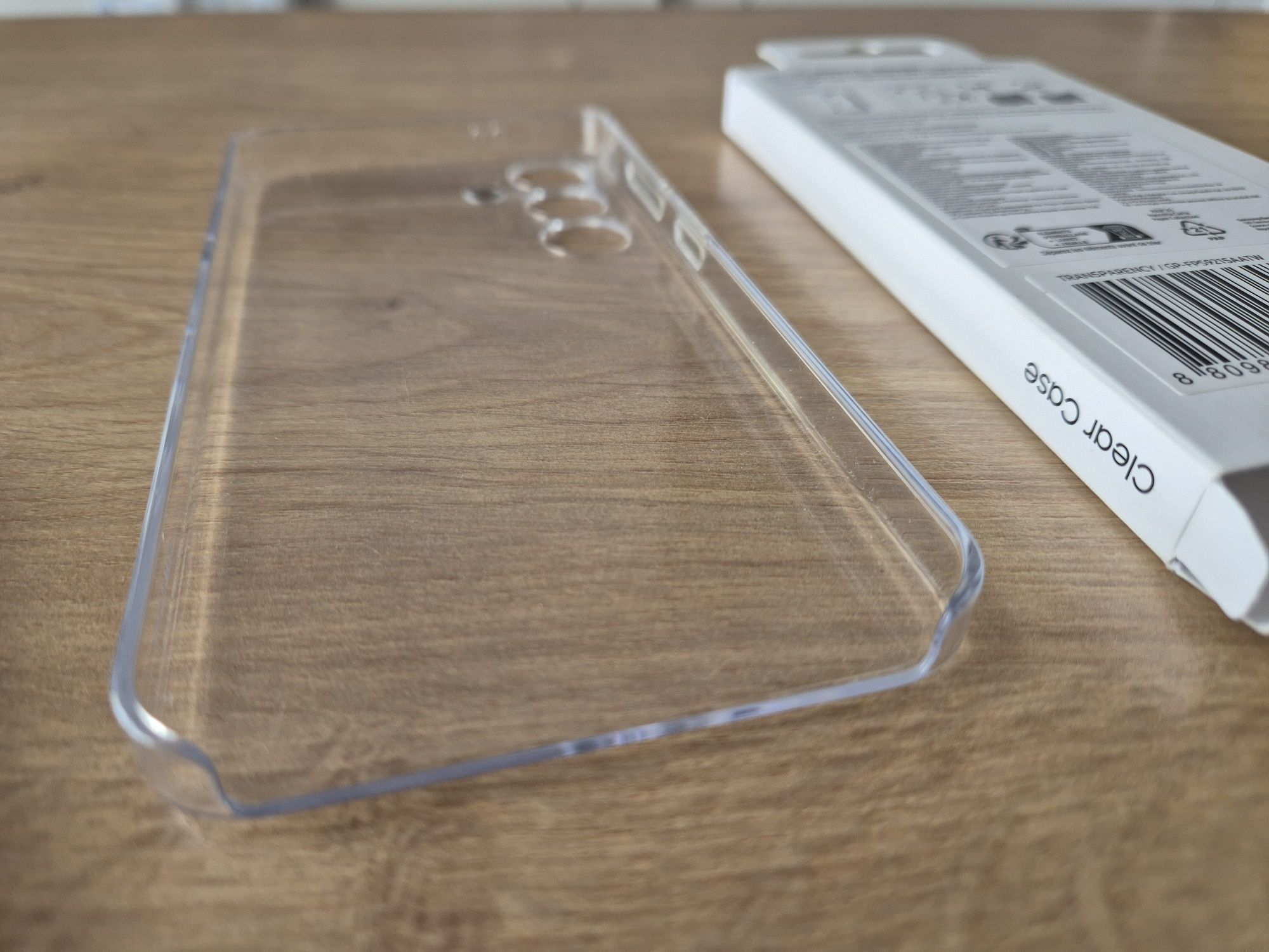 Clear Case samsung s24 etui