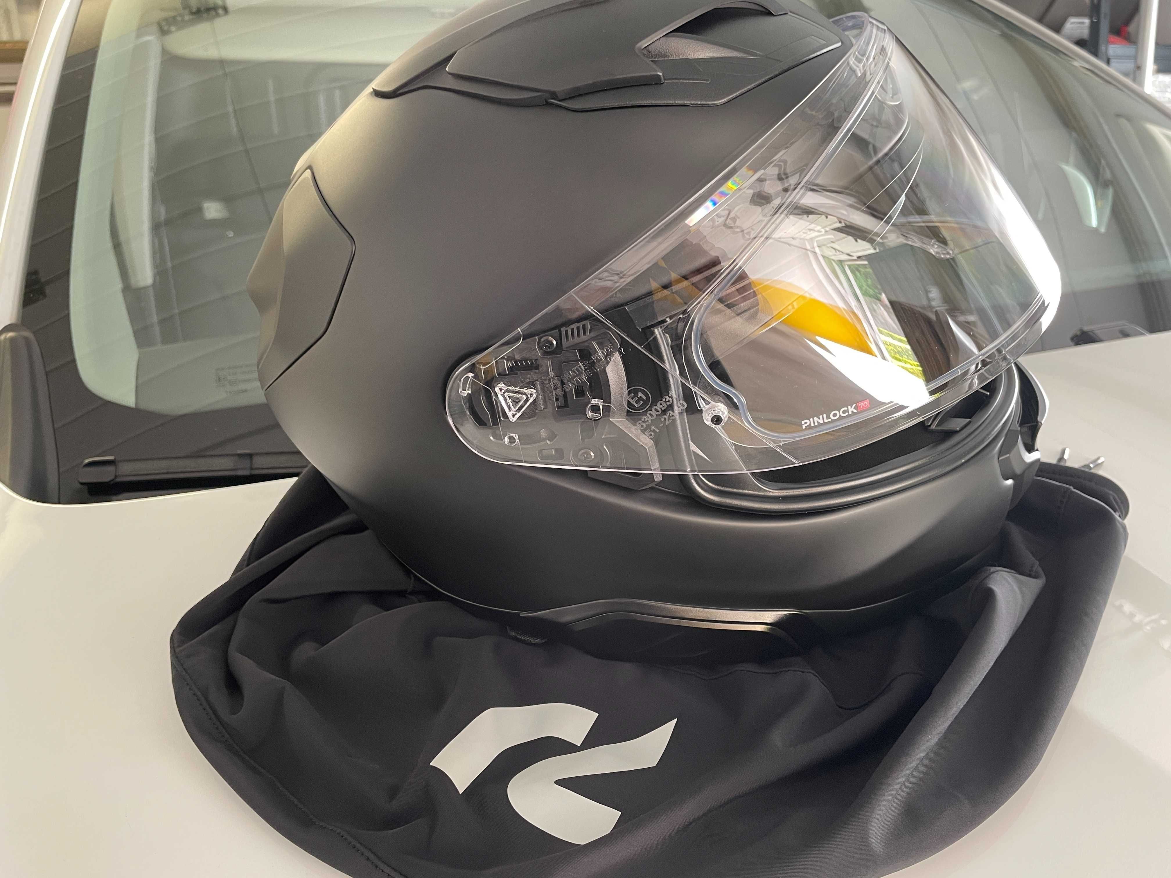 capacete HJC F71 tamanho S NOVO