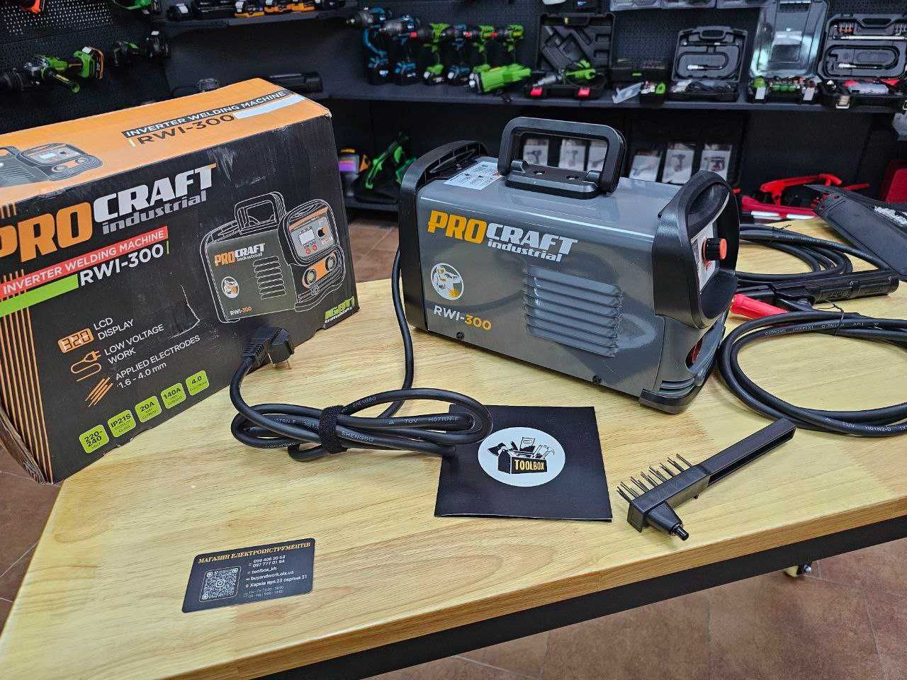 Сварочный аппарат Procraft Длинные провода Гарантия
