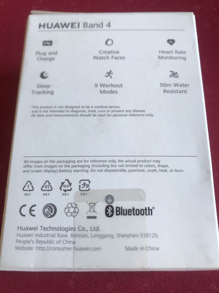HUAWEI Band 4 czarny