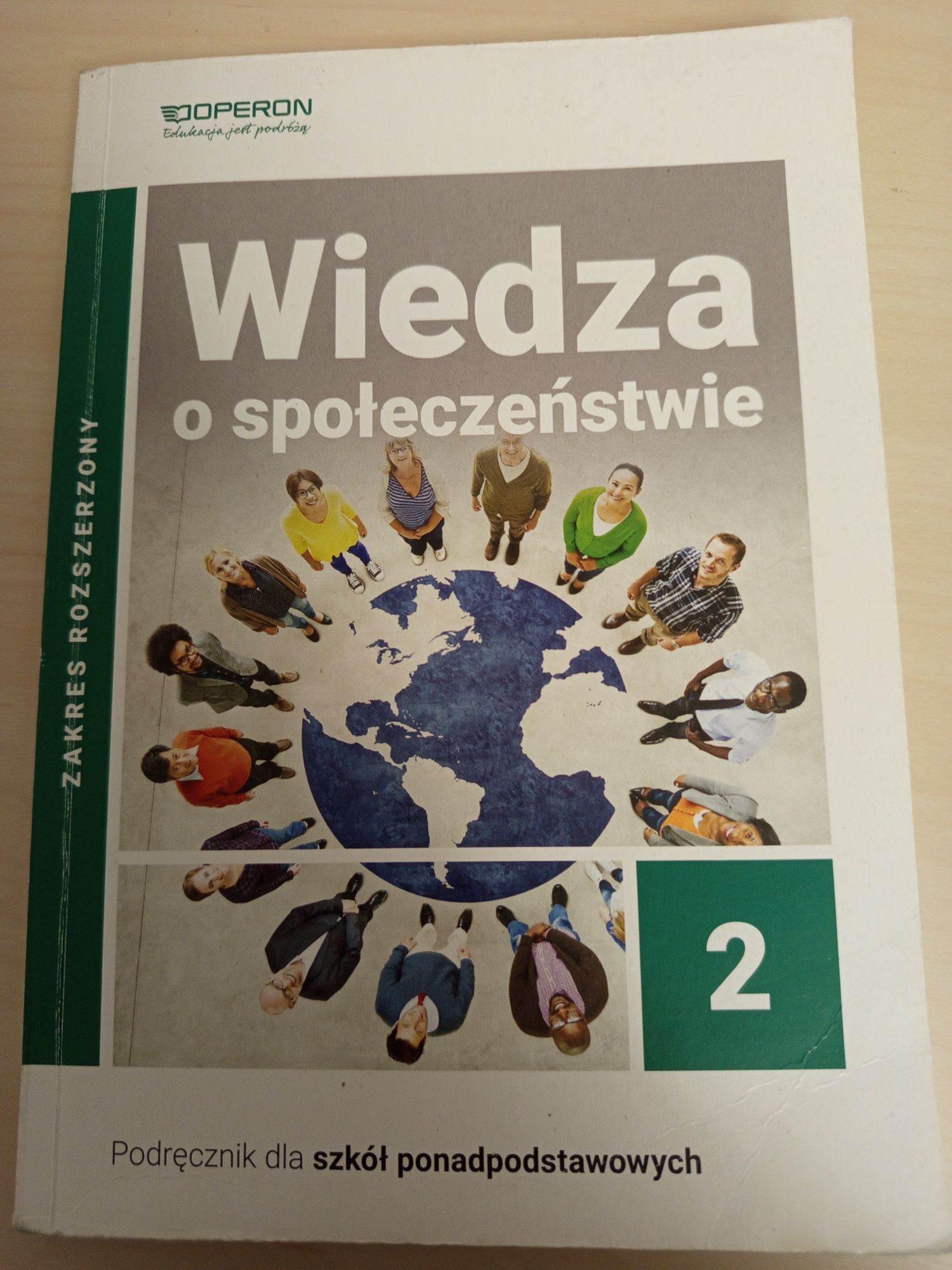 Wiedza o społeczeństwie 2 zakres rozszerzony operon podręcznik