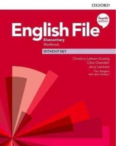 English File 4E Elementary WB without key OXFORD - praca zbiorowa