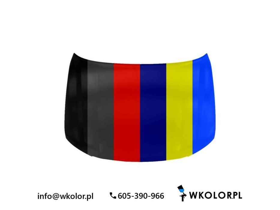 NOWA POKRYWA SILNIKA TOYOTA LAND CRUISER 200 2008- LAKIEROWANA W KOLOR