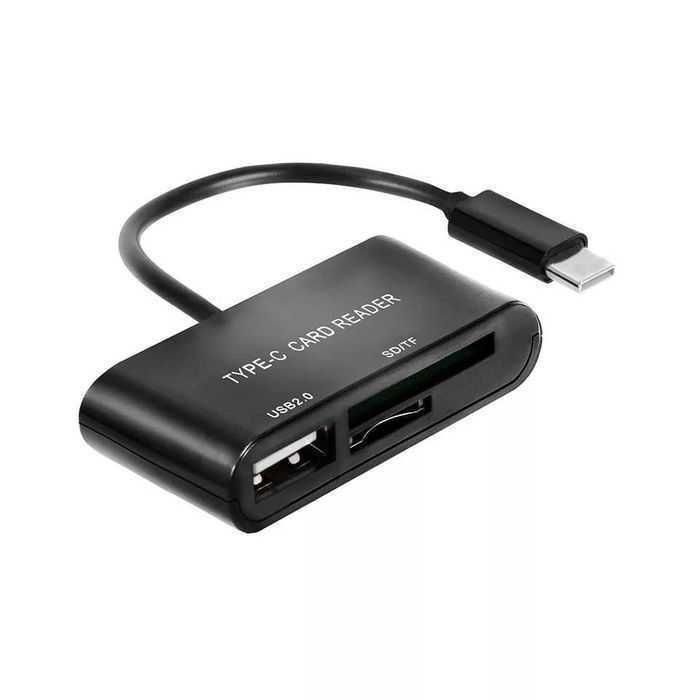 Type-c Hub OTG - Кардридер Хаб usb Разветвитель удлинитель USB c